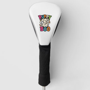 Halloween Dog Puppy Boo Golf Head Cover