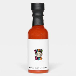 Halloween Dog Puppy Boo Hot Sauces