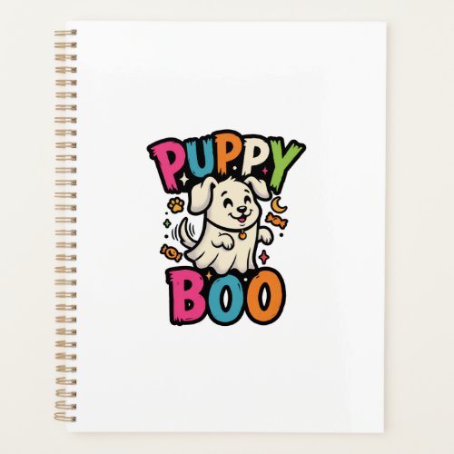Halloween Dog Puppy Boo Planner