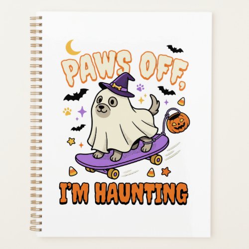 Halloween Dog Spooky Skate Ride Planner