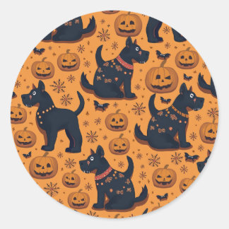Halloween dog stickers