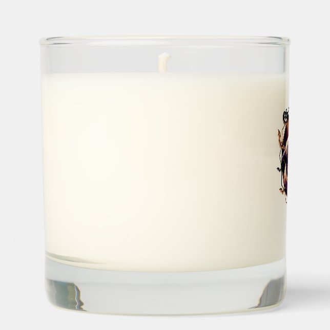 Halloween Dogs   Scented Candle (Front)