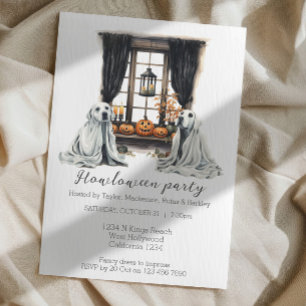 Halloween Dogs Themed Party Howloween Fun Invitation