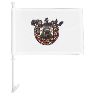 Halloween Donkey Car Flag