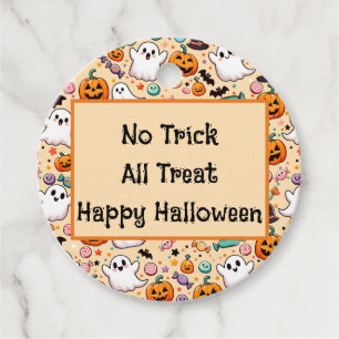 Halloween Doodles Favor Tags