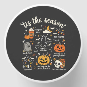 Halloween Doodles Tis the Season Witch Design Mini Candle Favors