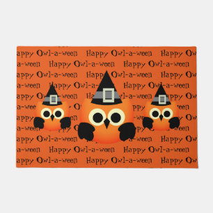 Halloween Door Mat-Owl Doormat