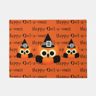 Halloween Door Mat-Owl Doormat