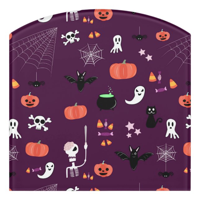 Halloween Door Sign (Contour Front)