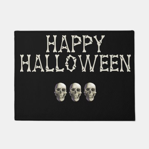 Halloween DoorWelcome MatSkull Doormat