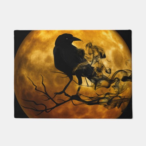 Halloween Doormat_Raven Doormat