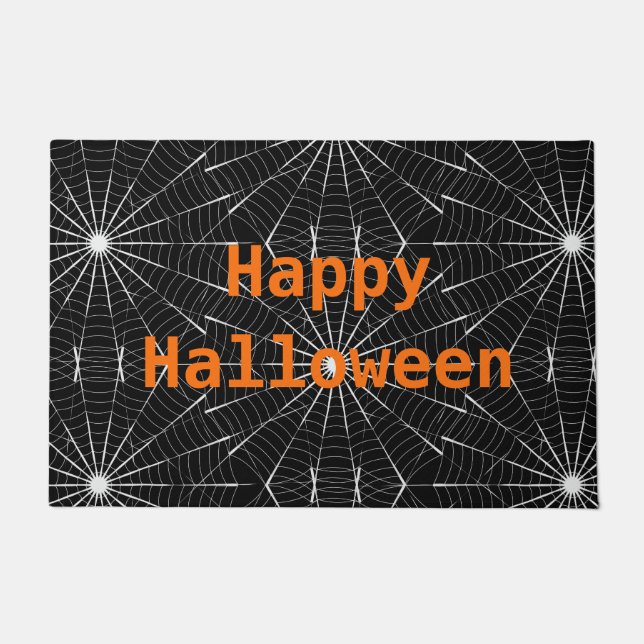 Halloween Doormat-Spider Webs Doormat (Front)