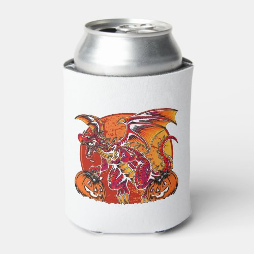 Halloween Dragon Can Cooler