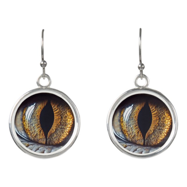 👁️Halloween Dragon Eye Earrings (Front)