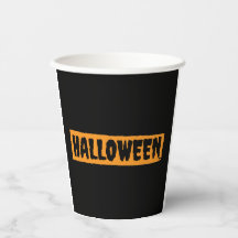 Halloween Drinking Party Paper Cup