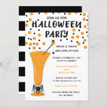 Halloween Drinks Candies and Treats Halloween Invitation