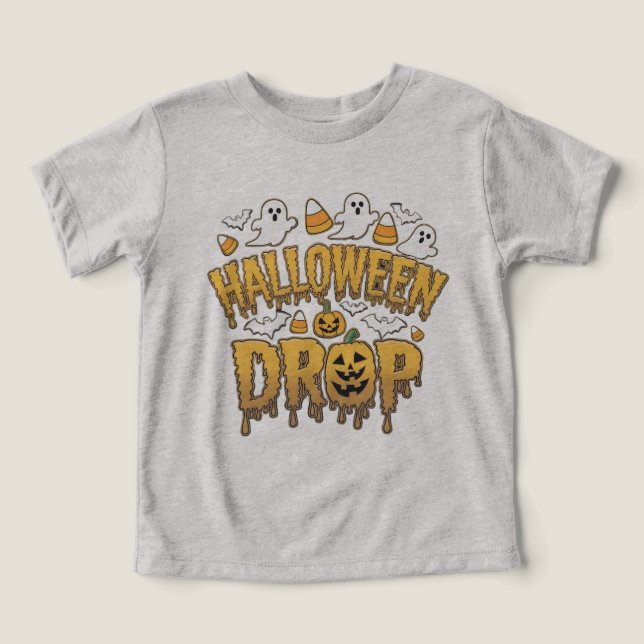 Halloween Drop Toddler T-shirt (Design Front)