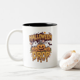 Halloween Drop Two-Tone Coffee Mug