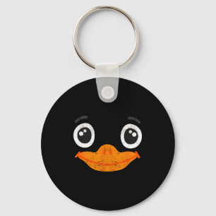 Halloween Duck Face Costume Animals Cute Easy Duck Keychain