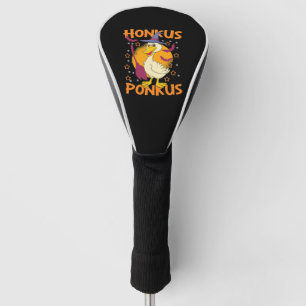 Halloween Duck Funny Halloween Pumpkin Duck Golf Head Cover