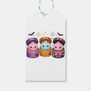 Halloween Dumpling Squishies in Sparkly Mystery Gift Tags