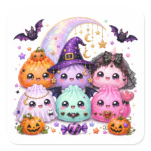 Halloween Dumpling Squishies Viral Kawaii Pumpkin