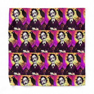 Halloween, Edgar Allen Poe, Raven, Nevermore Bandana
