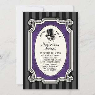Halloween Elegant Social Party Invitation