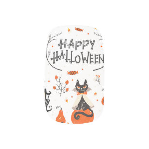Halloween Elements Vintage Set Design Minx Nail Art