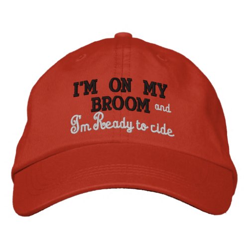 Halloween Embroidered Cap