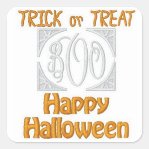 Halloween (Embroidered-Look) Sticker