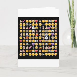 halloween emoji card