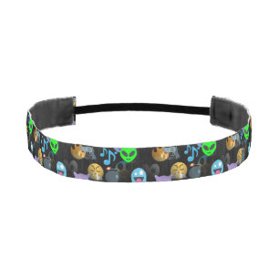 halloween emoji headband