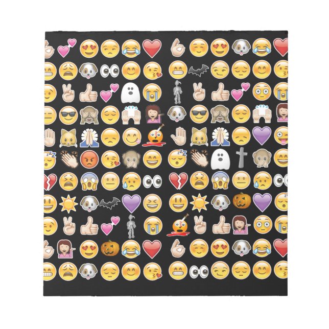 halloween emoji notepad (Front)