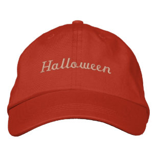 Halloween enjoying fun with friends Handsome-Hat Embroidered Baseball Cap