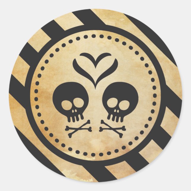 Halloween Envelope Seals and Favor Stickers (Front)