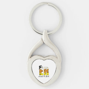 Halloween Er Nurse Keychain