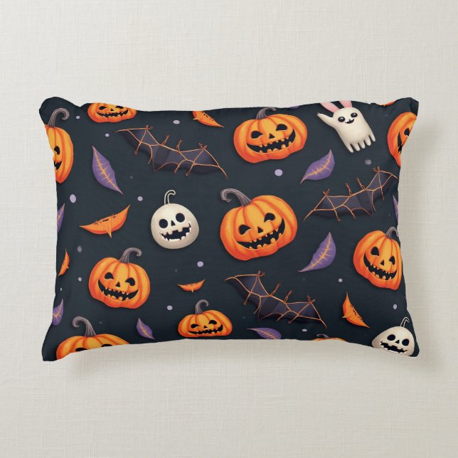 Halloween-esque artistic cushion (Front)