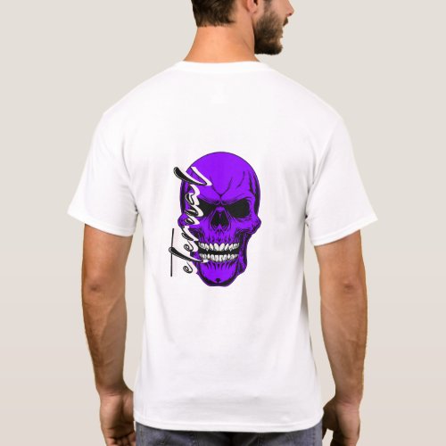 Halloween Eternal Skull Head T_shirt