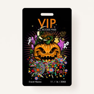 Halloween Event VIP Access Pass Badge
