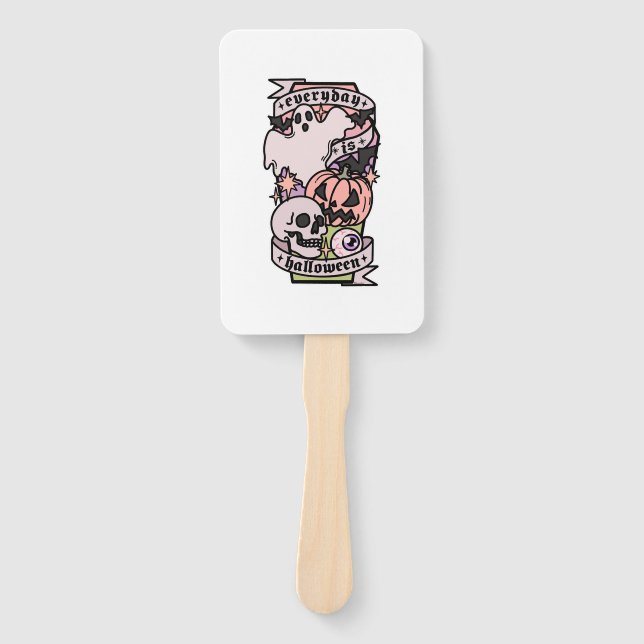 Halloween Everyday Hand Fan (Front)