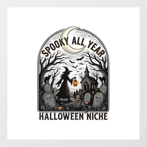 Halloween Everyday Shirt Spooky All Year Design_1 Floor Decals