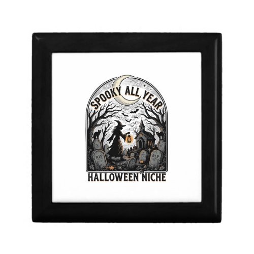 Halloween Everyday Shirt Spooky All Year Design_1 Gift Box