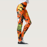 Custom Text Halloween Funny Spooky Sassy Strut Leggings | Zazzle