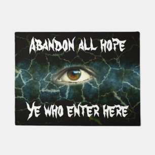 Halloween Eye 18" x 24" Door Mat