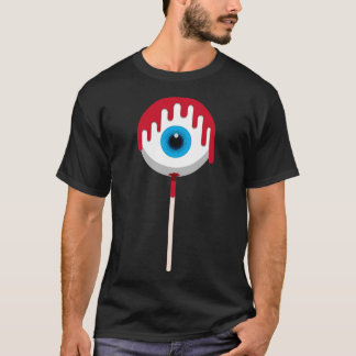 Halloween Eye Candy - Bloody Creepy Eyeball Lollip T-Shirt