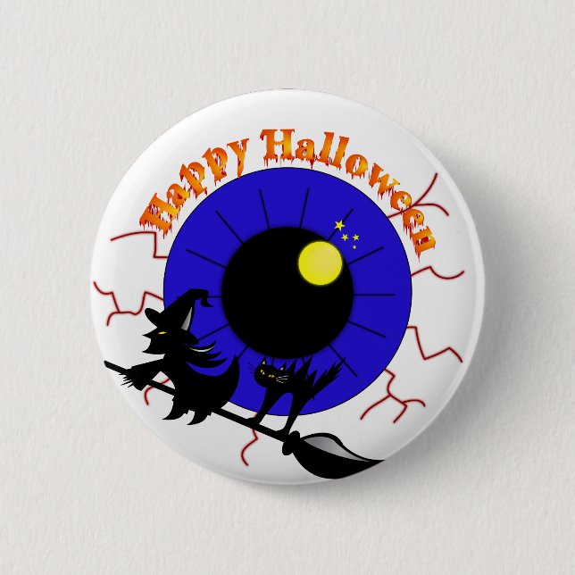 Halloween Eyeball Button (Front)