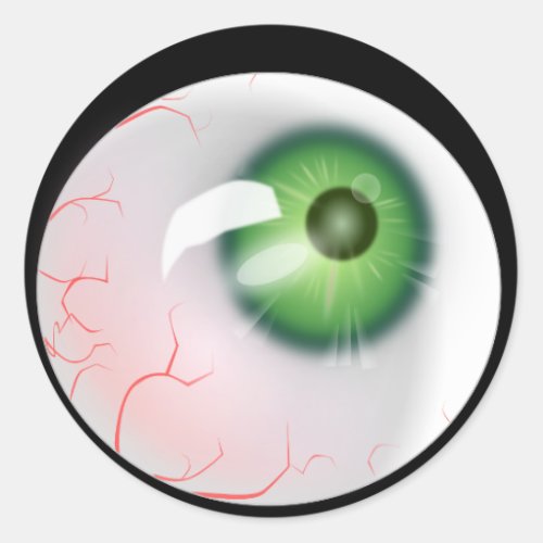 Halloween Eyeball Sticker