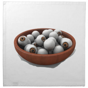 halloween eyeballs napkin
