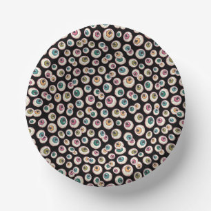 Halloween Eyeballs Paper Bowls